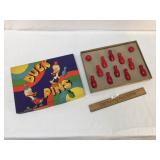 Duck Pins Game by Concord Toys, Vintage, NOS