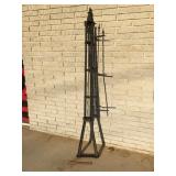 Gate Post, Cat Iron, Large, Antique