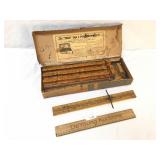 The Fulton Sign and Price Marker Set, Antique