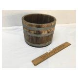Wood Bucket or Pail, Vintage or Antique