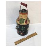 Toleware Cream Can, Vintage or Antique