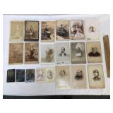 Lot of 20 Photos or Photographs, Antique
