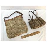 Lot of 2 Coach Purses or Handbags