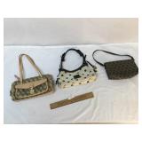 Lot of 3 Dooney and Bourke Purses or Handbags