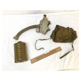 Gas Mask with Canister and Carry Pouch, Child Size
