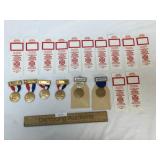 Lot of 18 Waynesboro PA Sesquicentennial Badges, V