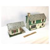 Dollhouse, Tin Litho, by Marx, Vintage