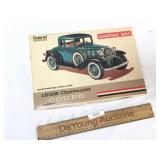 1932 Chevrolet Coupe, Gabriel Metal Model Kit, Vin
