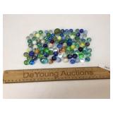 Lot of 100 Marbles, Vintage