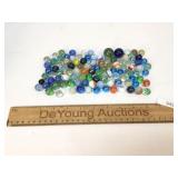Lot of 100 Marbles, Vintage