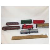 Lot of 7 Model Train Cars