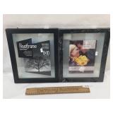 Lot of 2 Picture Frames, Float Frame
