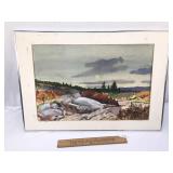 Original Watercolor Art Painting by C.R. Miller 19