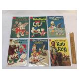 Lot of 6 Comic Books, Vintage