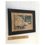 Currier and Ives Print, Caroline, Antique