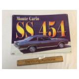 Monte Carlo SS 454 Metal Sign