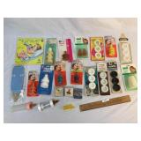 Lot of 20 Baby Bottle Related Items