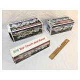 Lot of 3 Hess Trucks