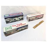 Lot of 3 Hess Trucks