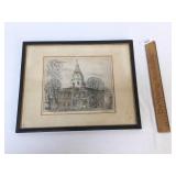 Etching Print, Hand Embellished or Colored, Maryla