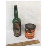 Lot of 2 Items, Whiskey Bottle and Aircraft Paint