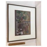 Original Pastel Art Drawing by M. Richardson Harri