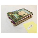 Lot of 100 Postcards, Vintage or Antique