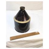 Chicken Waterer, Glazed Pottery Jug-like