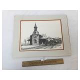 Limited Edition Print, Point of Rocks train Statio