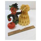 Halloween Decoration, Honeycomb, Vintage