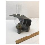 Lamp, Oil, Wall Hung, Vintage or Antique