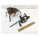 Lot of 2 Metal Kitchen Tools, Cherry Seeder and Ap