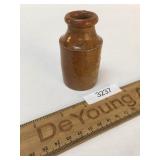 Pottery Jar or Bottle, Miniature, Antique