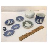 Lot of 8 China or Porcelain Items, Wedgwood and Ot