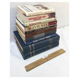 Lot of 10 Books, Civil and Revolutionary War Relat