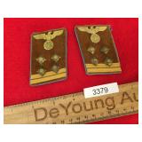 Lot of 2 WWII Era German Nazi NSDAP 4th Pattern OR