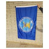 NRA or National Rifle Association Flag