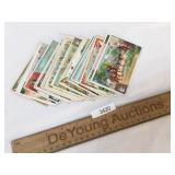 Lot of 29 Blotter or Advertising Cards, Vintage or
