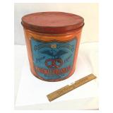 National Pretzel Co. Tin Can, Vintage