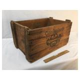 Clark Brothers Bolt Company Wood Crate, Vintage or
