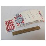 Lot of 76 Union Tobacco Foil Pack Pouches, Vintage