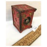 Penny, Dime or Coin Bank, Combination Safe, Antiqu
