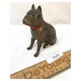 Penny, Dime or Coin Bank, Dog or Bulldog, Antique
