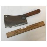 Butcher Knife or Cleaver by Village Blacksmith Wat