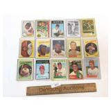 Lot of 15 Baseball Trading Cards, Vintage