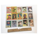 Lot of 15 Baseball Trading Cards, Vintage