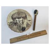 Drum, Native American Indian, by Melford Ashley Jr