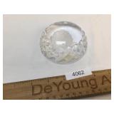 Waterford Crystal Paperweight, Rose Dome