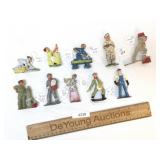 Lot of 10 Toy Figures, Occupational, Vintage or An