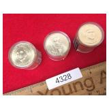 Lot of 36 US President or Presidential Coins, Wash